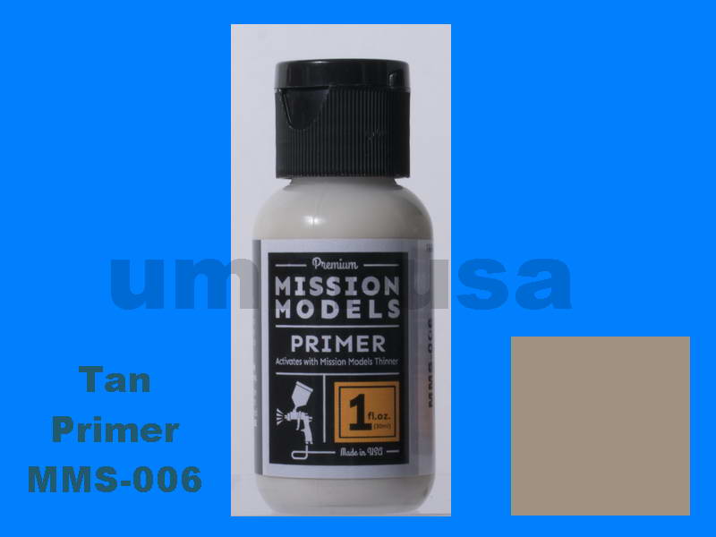 MMS006 TAN PRIMER 1oz - Acrylic Primer